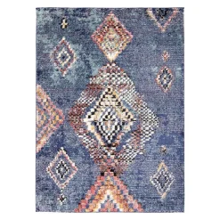 Indoor Rug - 8 x 10 Blue/Multi Best