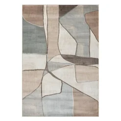 Indoor Rug - 5 x 8 Beige / Grey / Brown Best