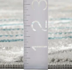 Indoor Rug - 5x8 Grey/Gold/Blue New