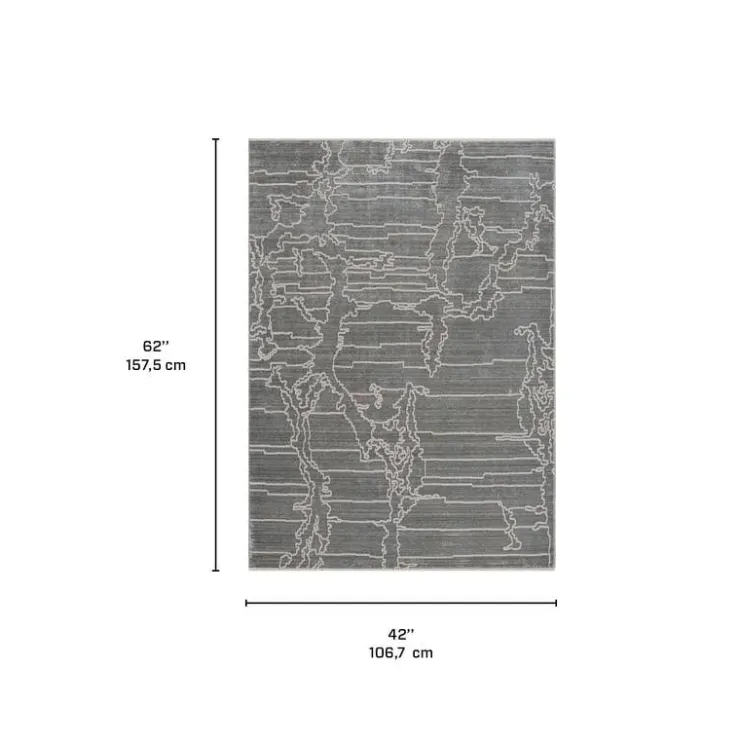 Indoor Rug - 3x5 Grey Sale
