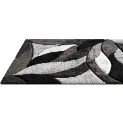 Indoor Rug - 8x10 Grey/Black Best