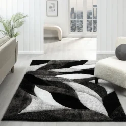 Indoor Rug - 8x10 Grey/Black Best