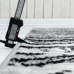 Indoor Rug - 8x10 Black/Grey/White Clearance