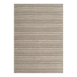 Indoor/Outdoor Rug - 6 x 9 ft Grey-black New