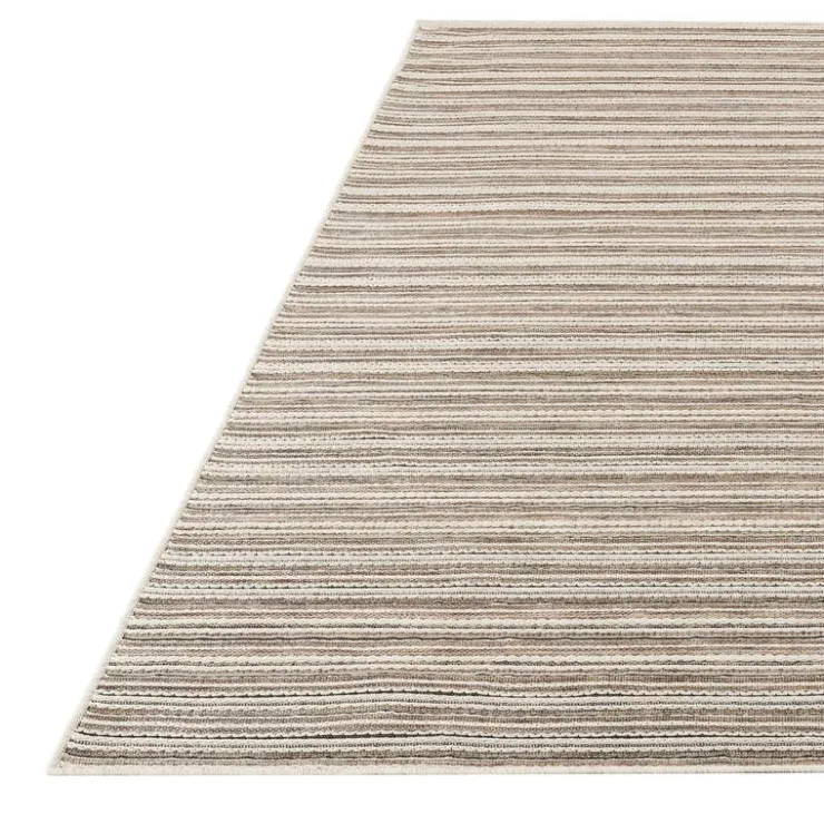 Indoor/Outdoor Rug - 6 x 9 ft Grey-black New