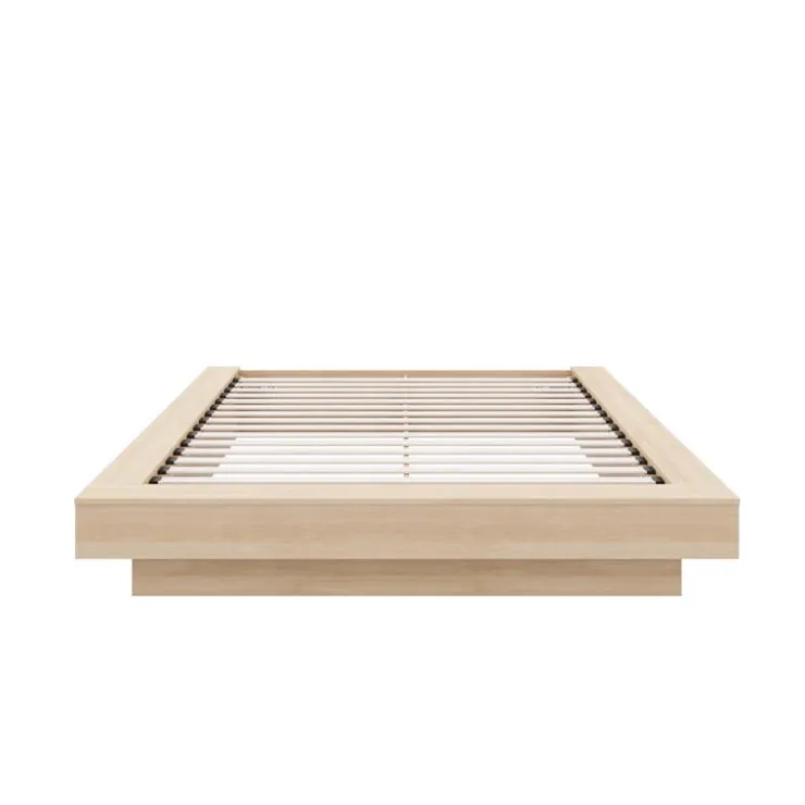 Nexera King Bed (78") - Natural Blonde Oak Hot