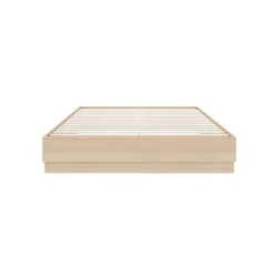Nexera King Bed (78") - Natural Blonde Oak Hot