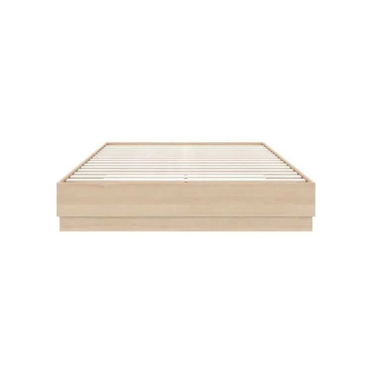 Nexera King Bed (78") - Natural Blonde Oak Hot