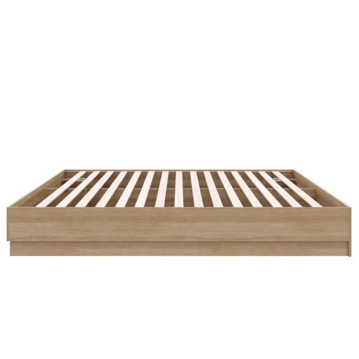 Nexera King Bed (78") - Brown Oak Best