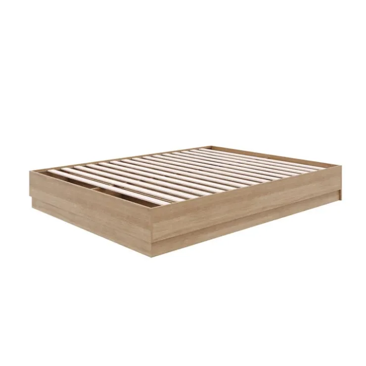 Nexera King Bed (78") - Brown Oak Best