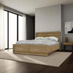 MEQ King Bed with Headboard (78") SESAME Discount