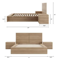 Nexera King Bedroom Set (78