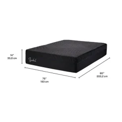 Dreamstar King Medium-Firm Memory Foam Mattress-in-a-Box - 78