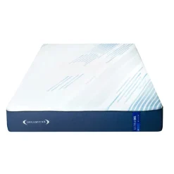 Dreamstar King Medium-FirmMemory Foam Mattress-in-a-Box- 78" Smooth Top Blue/White New