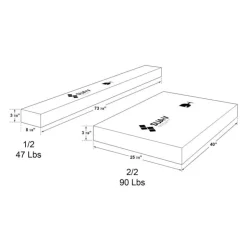 SUA-V King Platform Bed (78