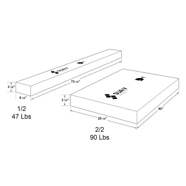 SUA-V King Platform Bed (78") Clearance