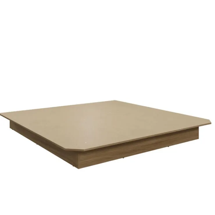SUA-V King Platform Bed (78") Natural Sale