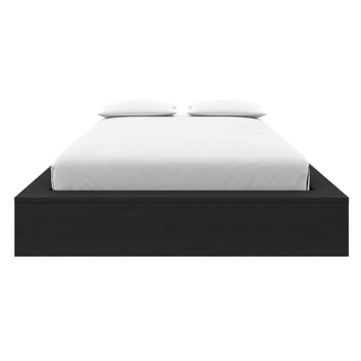 Nexera King Platform Bed (78") - Black karisma Clearance
