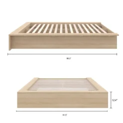 Nexera King Platform Bed (78