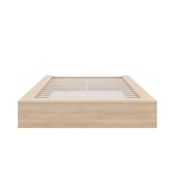 Nexera King Platform Bed (78") - Natural Blonde Oak Discount