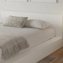 Nexera King Platform Bed with Headboard (78