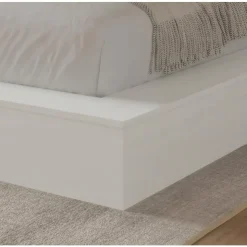 Nexera King Platform Bed with Headboard (78