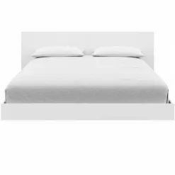 Nexera King Platform Bed with Headboard (78
