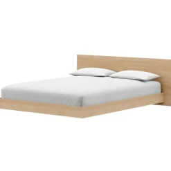 Nexera King Platform Bed with Headboard (78