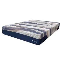 ZedBed King Plush Mattress with Pocket Coils - 78" Blue / Pink / Beige Online
