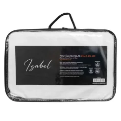 King Reversible Waterproof Mattress Protector White