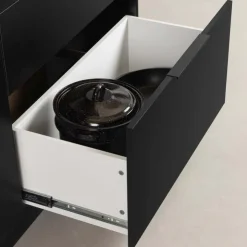 Meubles South Shore Kitchen Island - South Shore Black Clearance