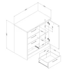 Meubles South Shore Kitchen Island - South Shore Faux White Marble and White Outlet