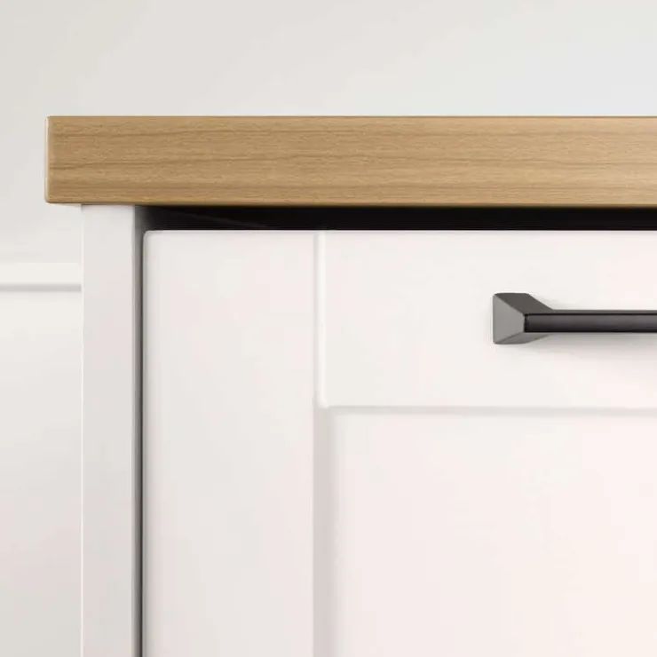 Meubles South Shore Kitchen Island - South Shore White and Maple Nutmeg Best