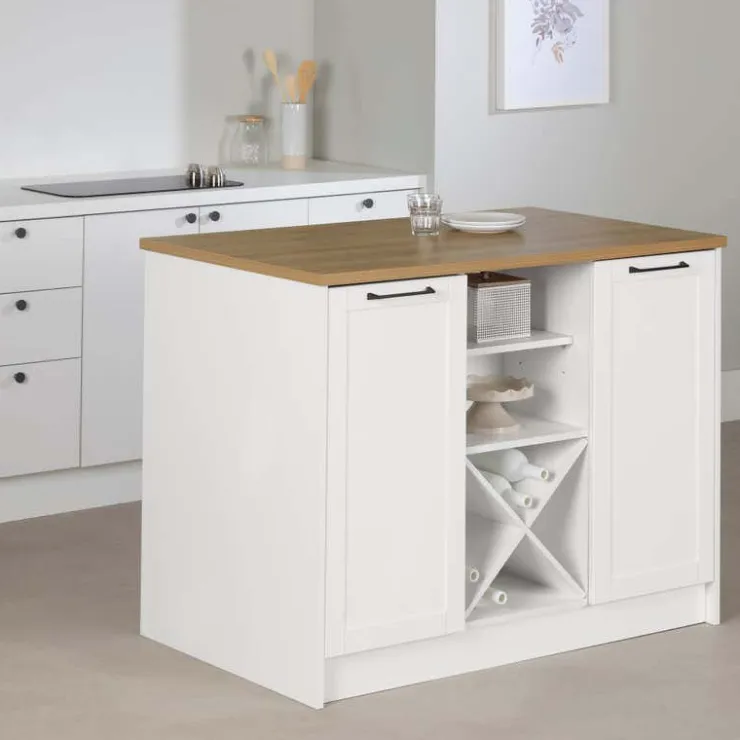 Meubles South Shore Kitchen Island - South Shore White Best
