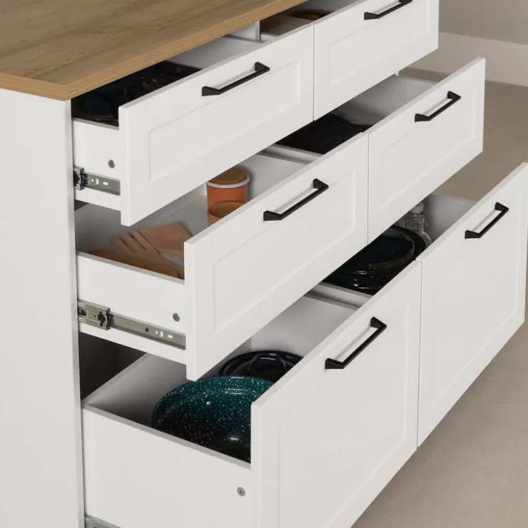 Meubles South Shore Kitchen Island - South Shore White Best