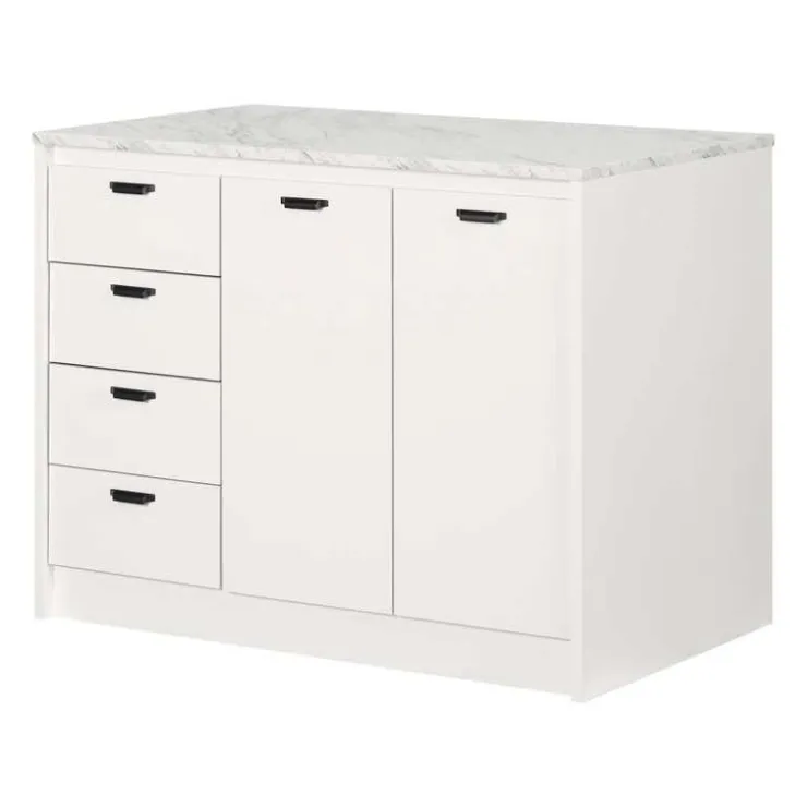 Meubles South Shore Kitchen Island - South Shore White Best