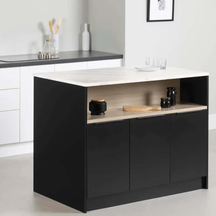 Meubles South Shore Kitchen Island - South Shore Black Outlet