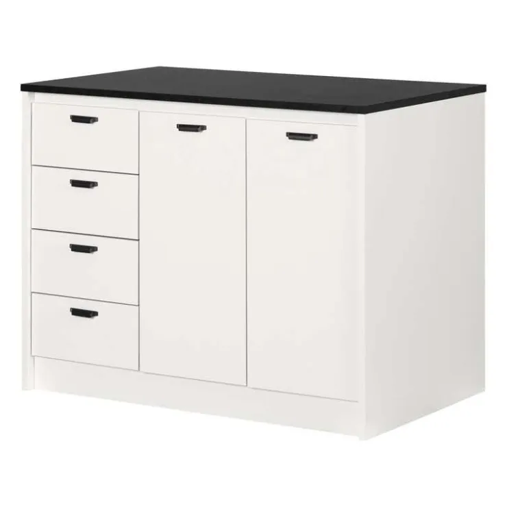 Meubles South Shore Kitchen Island - South Shore Black Hot