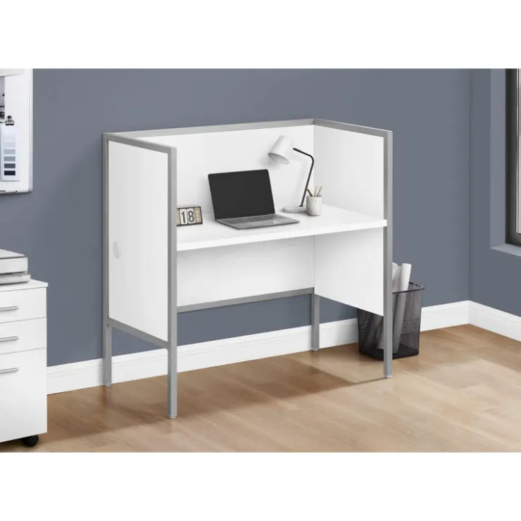 Monarch 48"l office cubicle - White
