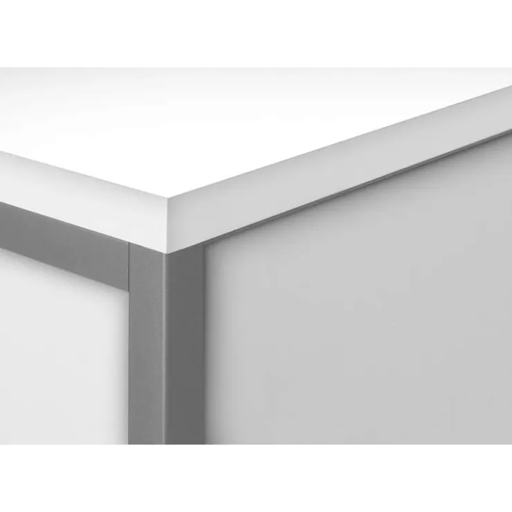 Monarch 72"l office hutch - White Hot
