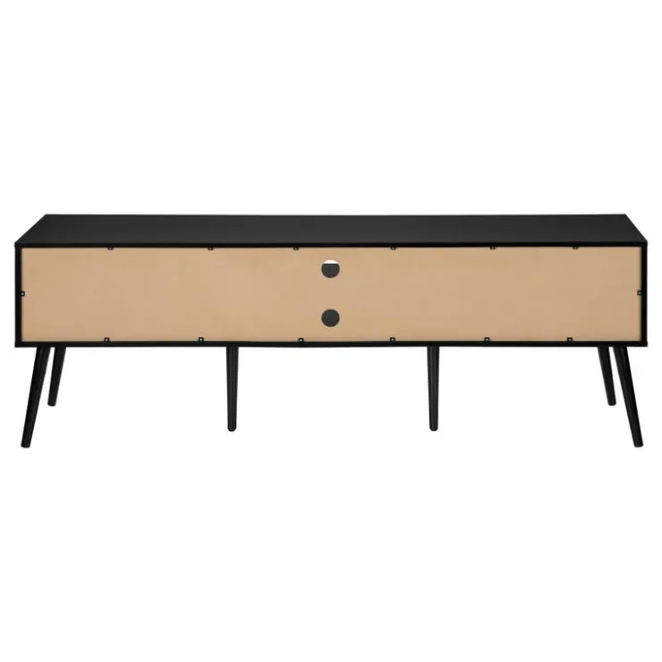 Monarch 72"l tv stand - Black Best