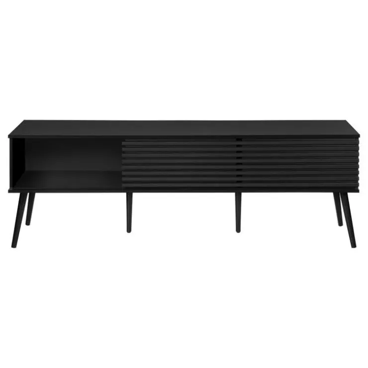 Monarch 72"l tv stand - Black Best