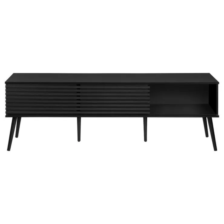 Monarch 72"l tv stand - Black Best