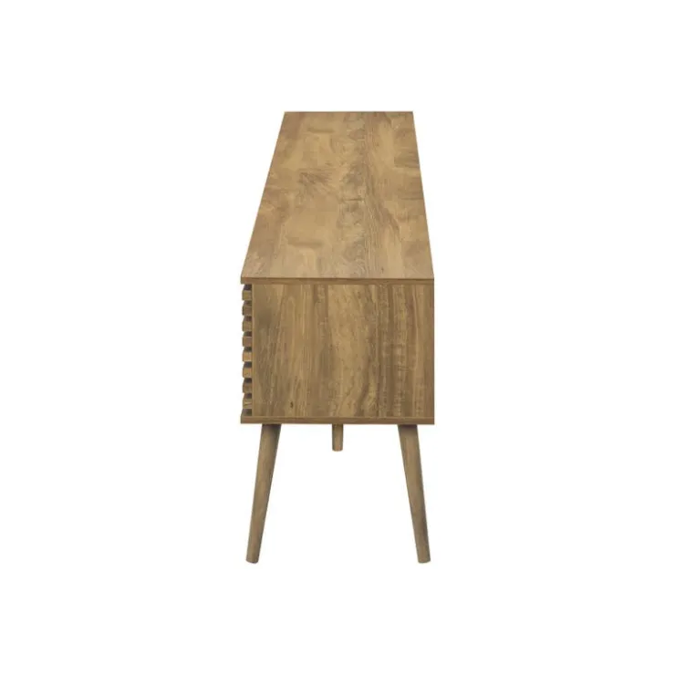 Monarch 72"l tv stand - Walnut Discount