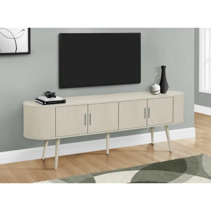 Monarch 72"l tv stand - White New