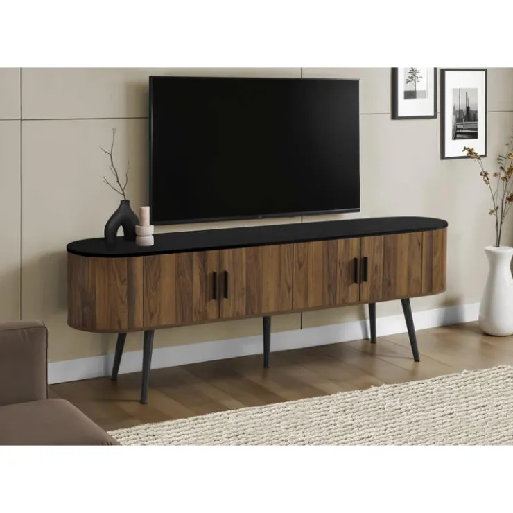 Monarch 72"l tv stand - Black Sale