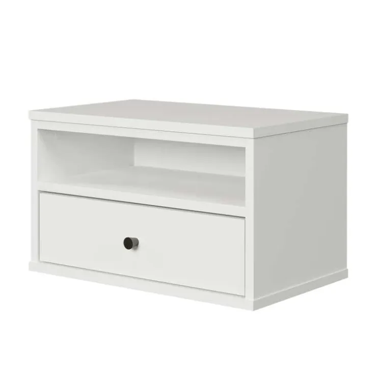 Meubles South Shore LED Floating Nightstand - South Shore Pure White Hot