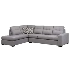 Sofa By Fancy Left Facing Sectional Grey Outlet