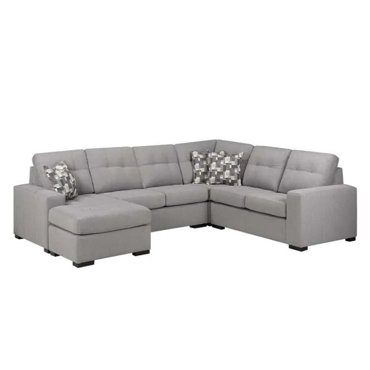 Sofa By Fancy Left Sectional Grey New