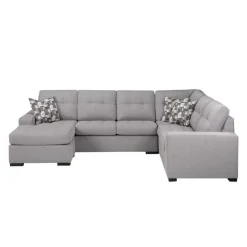 Sofa By Fancy Left Sectional Grey New